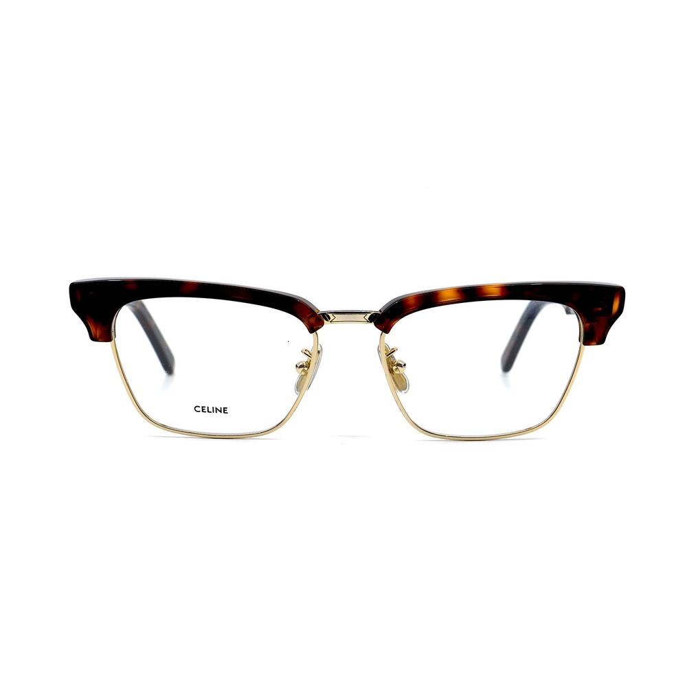 NEW CELINE CL50026U 030 HAVANA GOLD EYEGLASSES FRAME - Picture 2 of 10